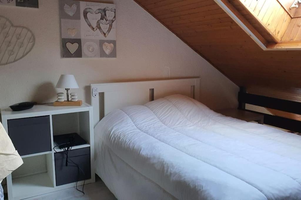 Duplex Cocooning Avec Vue Lac Et Montagnes Savines Exterior foto